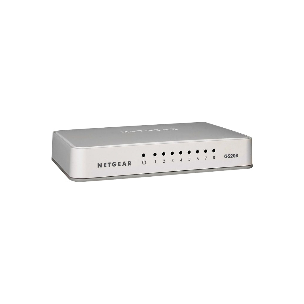 Комутатор мережевий Netgear GS208-100PES - зображення 6