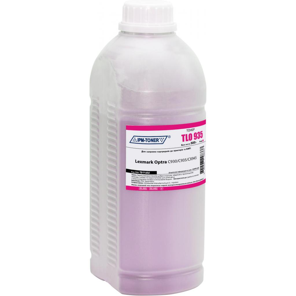 Тонер Lexmark Optra C935, 500г Magenta IPM (TB114M) - изображение 1