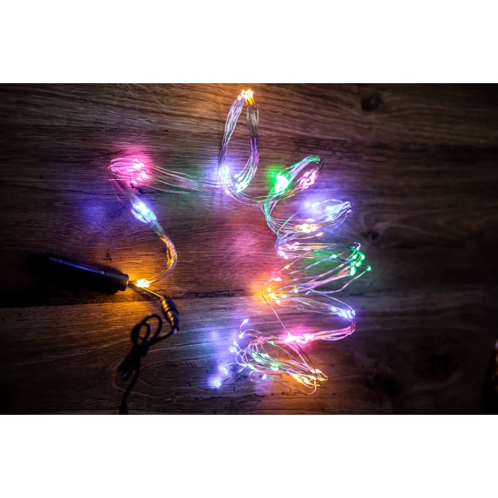 Гірлянда BPNY з адаптером 180LED, 1.8М, 10.8W Водопад Color (102979) - зображення 1