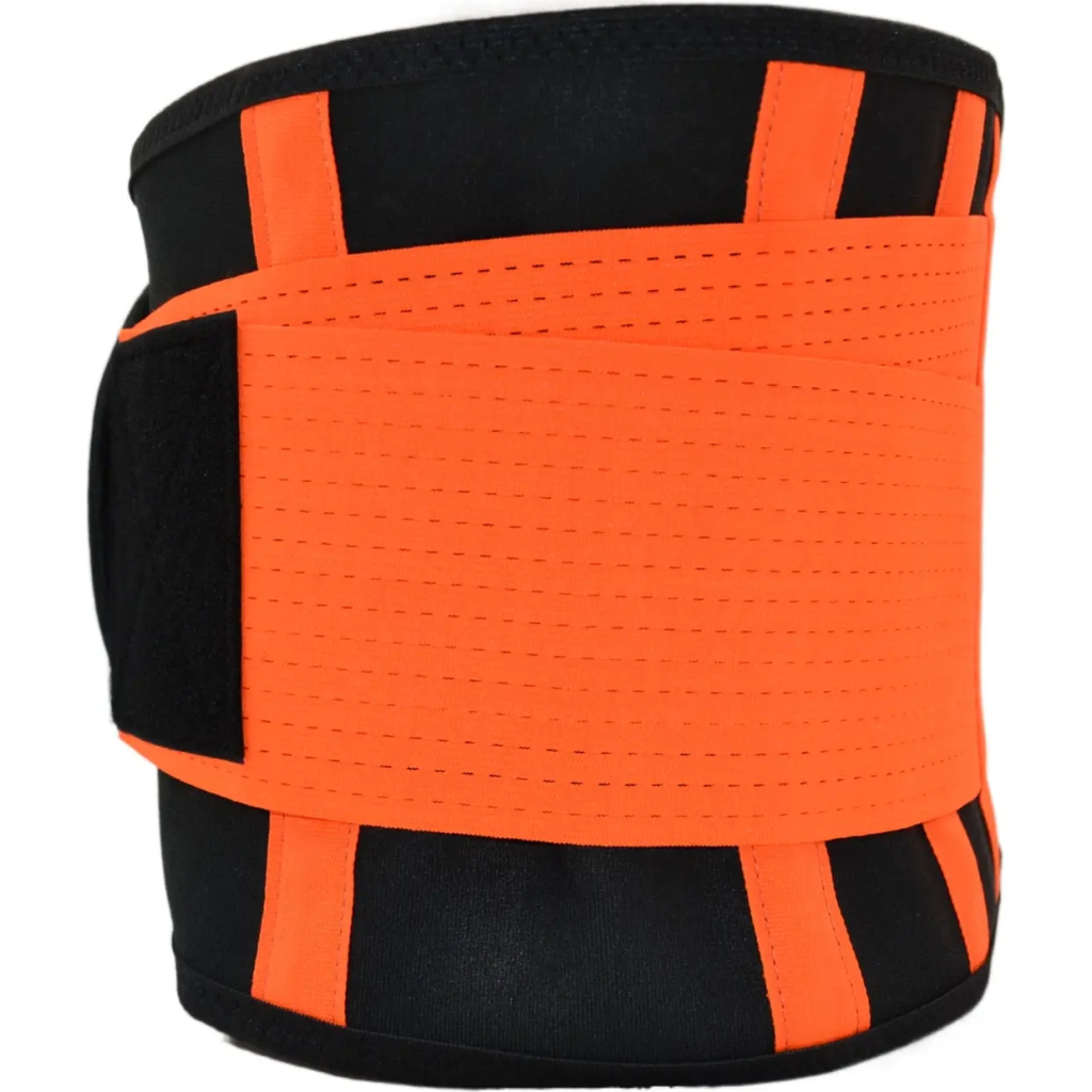 Пояс компресійний MadMax MFA-277 Slimming and Support Belt black/neon orange M (MFA-277-ORG_M) - зображення 2