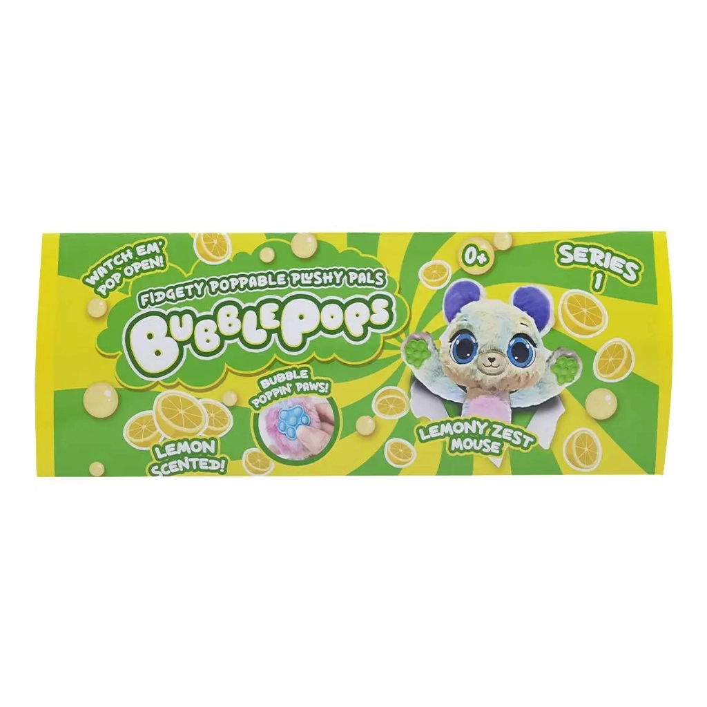 М'яка іграшка Bubble Pops Лимонне мишеня 20 см (2402005/3) - зображення 2