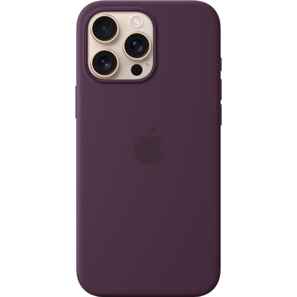 Чохол до мобільного телефона Apple iPhone16 Pro Max Silicone Case with MagSafe - Plum (MYYW3ZM/A) - зображення 1
