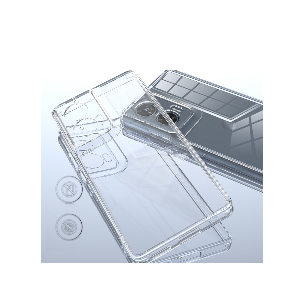 Чохол до мобільного телефона BeCover Motorola Edge 50 Fusion Transparancy (712743) - зображення 4