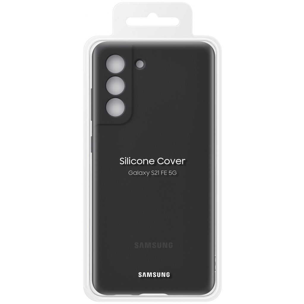 Чохол до мобільного телефона Samsung Silicone Cover Galaxy S21 FE (G990) DG (EF-PG990TBEGRU) - зображення 6