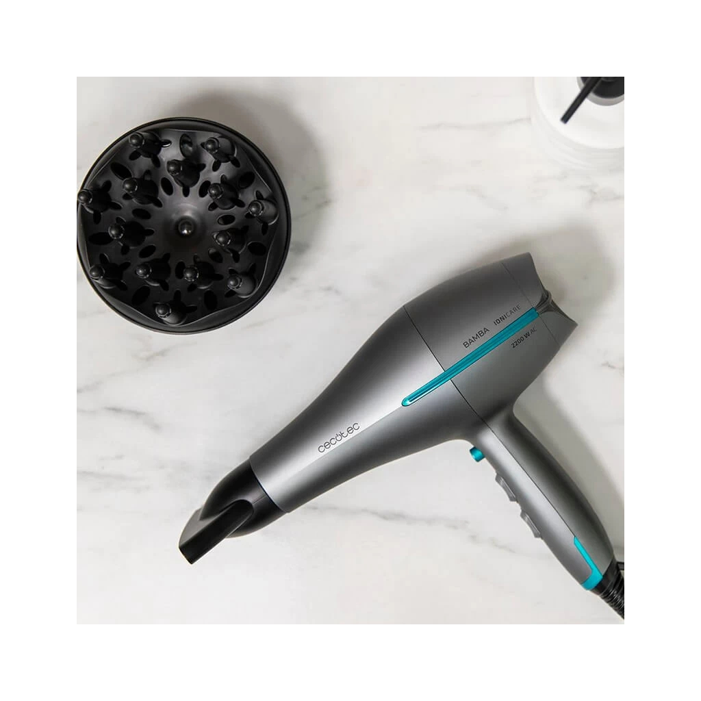 Фен Cecotec Bamba IoniCare 5300 Maxi Aura Black (CCTC-04203) - зображення 5