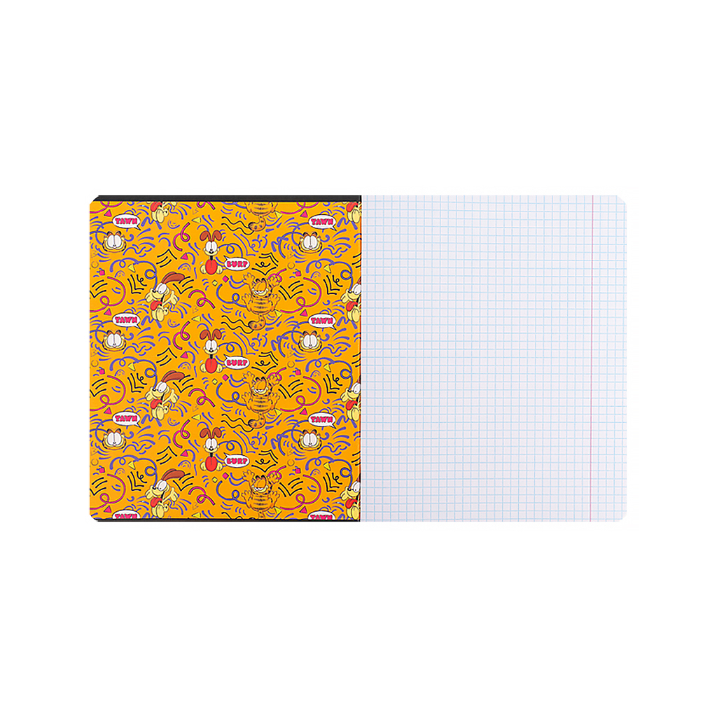 Зошит Kite Garfield, 18 аркушів, клітинка (GF24-236) - зображення 4