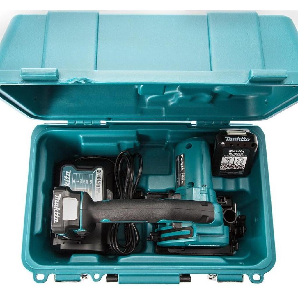 Дискова пила Makita CXT Slider, 1,5Аг х 2шт, кейс, 85мм (HS301DWYE) - зображення 6