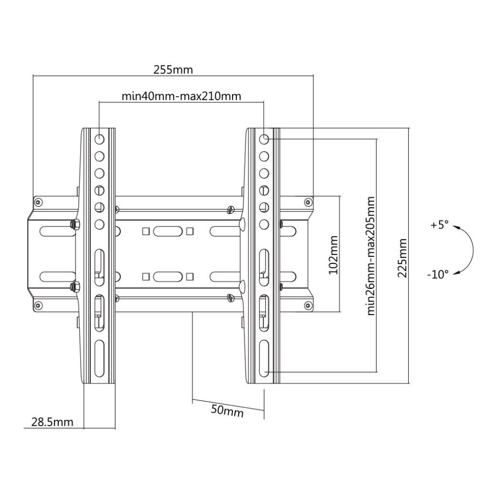 Кронштейн Satelit 19-49TILT200 (250521) - зображення 2