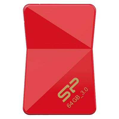 USB флеш накопичувач Silicon Power 64Gb Jewel J08 Red USB 3.0 (SP064GBUF3J08V1R) - зображення 1