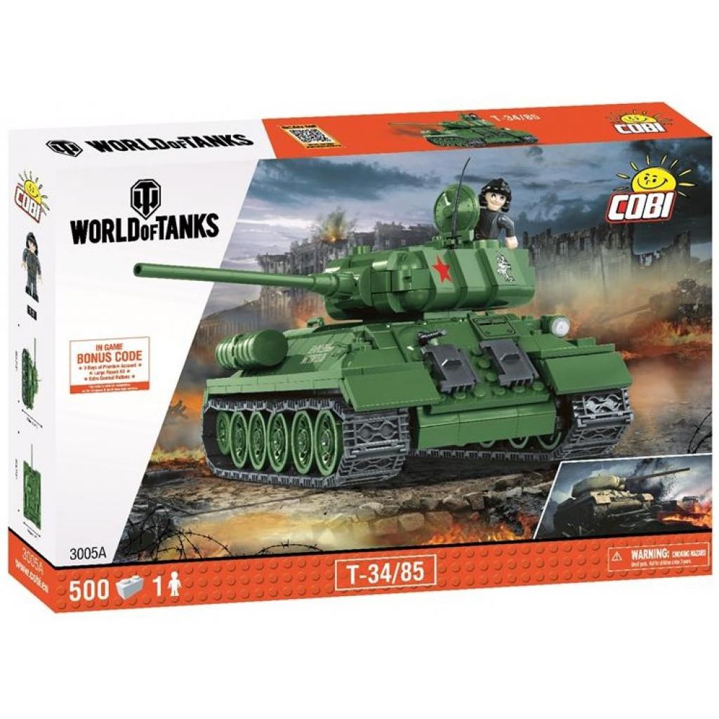 Конструктор Cobi World Of Tanks Т-34/85 500 деталей (5902251030056) - зображення 1