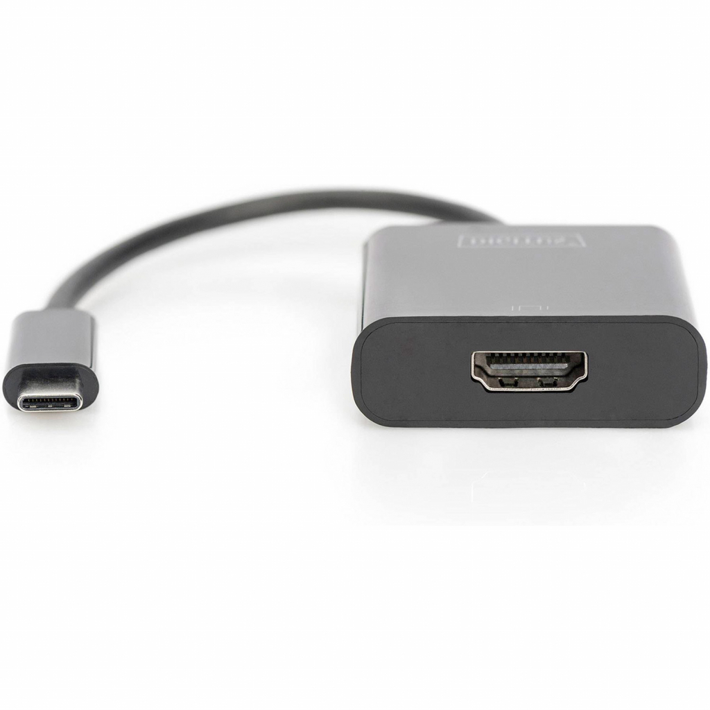 Перехідник USB-C to HDMI UHD 4K, M/F, 0.15 m Digitus (DA-70852) - зображення 2