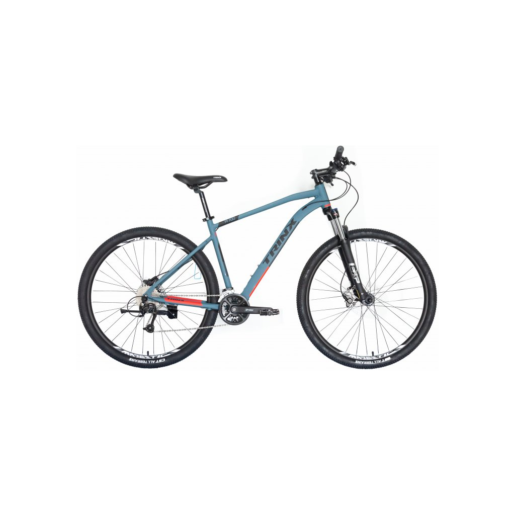 Велосипед Trinx M700 Pro 29" рама-17" Matt-Grey-Grey-Red (M700Pro.17MGGR) - зображення 1