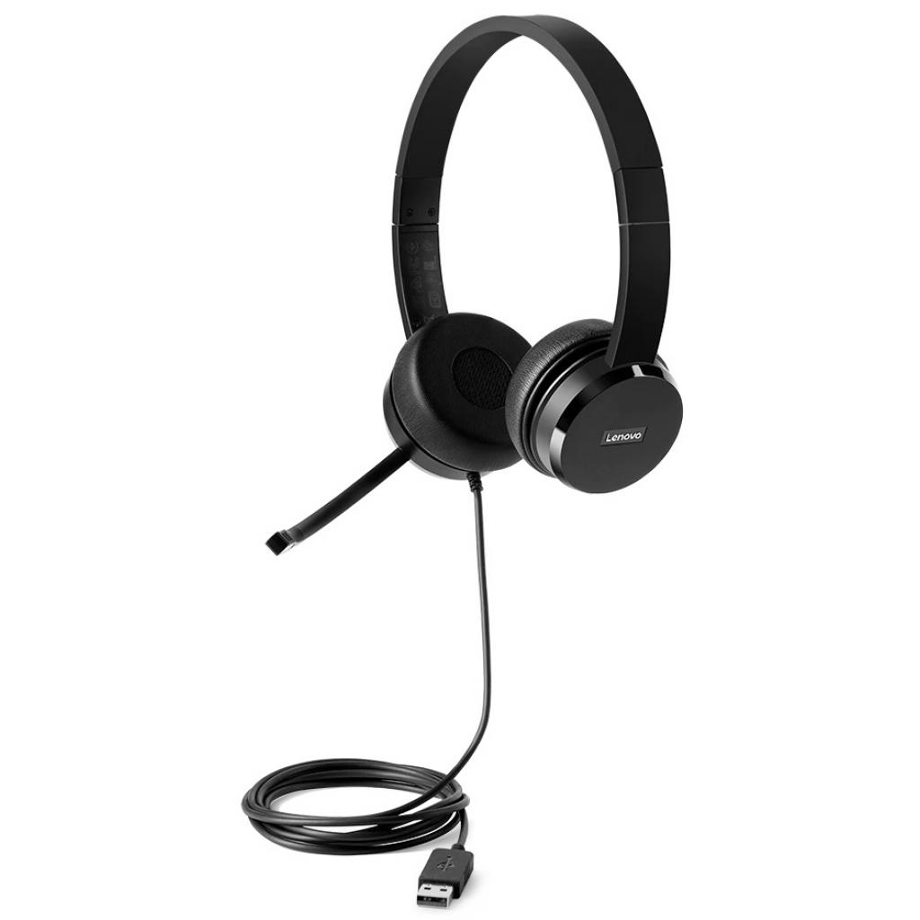 Навушники Lenovo 100 Stereo USB Headset (4XD0X88524) - зображення 4