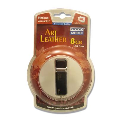 USB флеш накопичувач Goodram 8GB USB 2.0 Art Leather (PD8GH2GRALKR9) - зображення 3