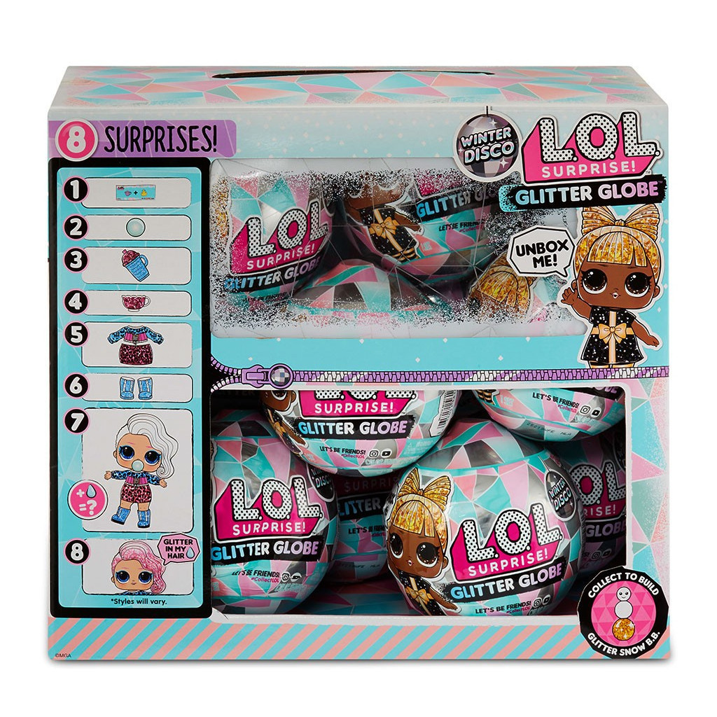 Лялька L.O.L. Surprise! серії Winter Disco — Блискуча куля (561606) - зображення 10
