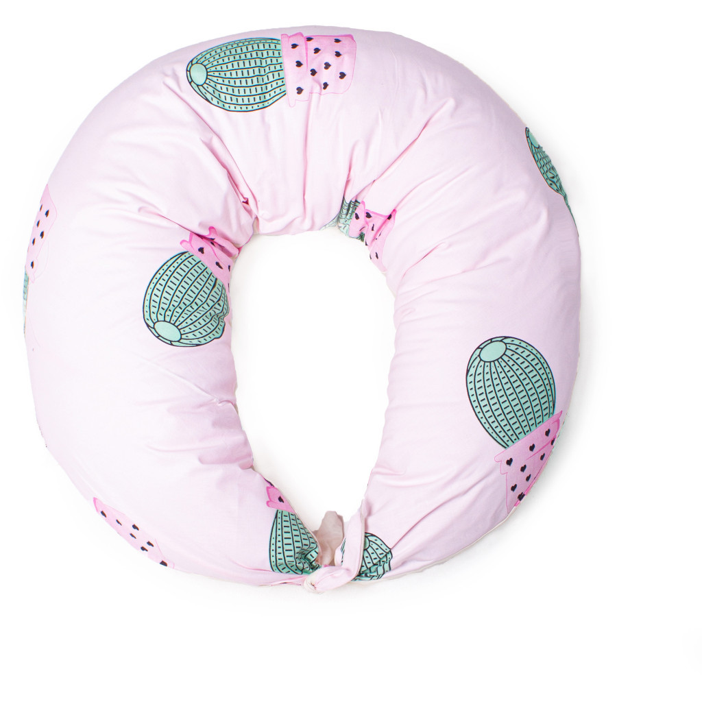 Подушка MirSon для вагітних та годування №8307 Print Line 17-0229 Kruzita Бязь 30х170х20 см (2200006200321) - зображення 2