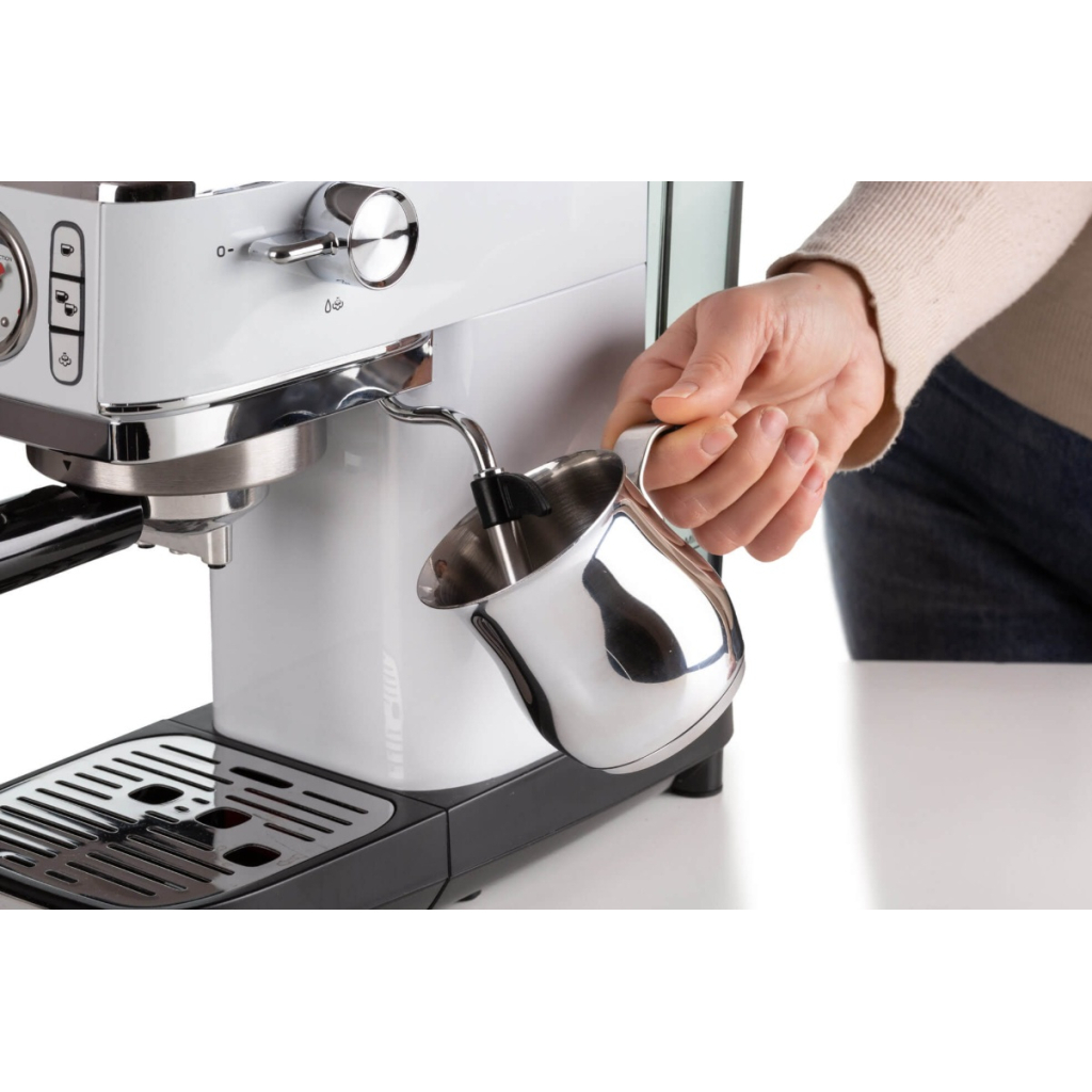 Ріжкова кавоварка еспресо Ariete 1381/3 WHITE (00M138134AR0) - зображення 4