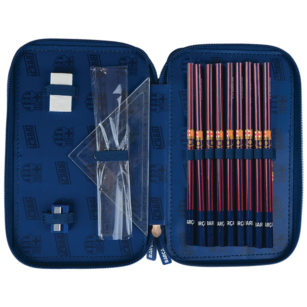 Пенал Barcelona 2W FC-270 FC Barca Fan 8 з наповненням (503020002) - зображення 3