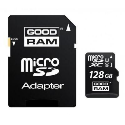 Карта пам'яті Goodram 128Gb microSDHC class 10 (SDU128GXCUHS1AGRR10) - зображення 1