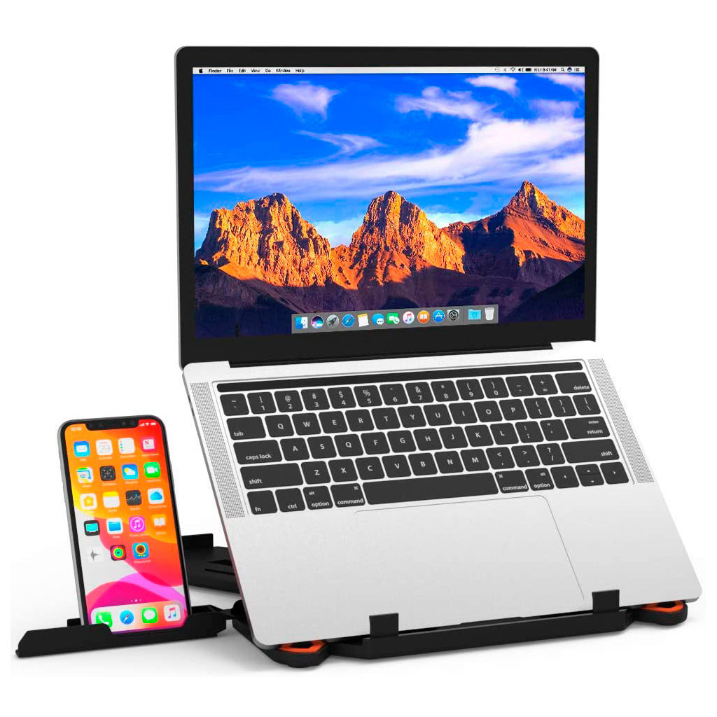 Підставка до ноутбука DYXON FIX 1 Black (DXNLSF1B) - зображення 6