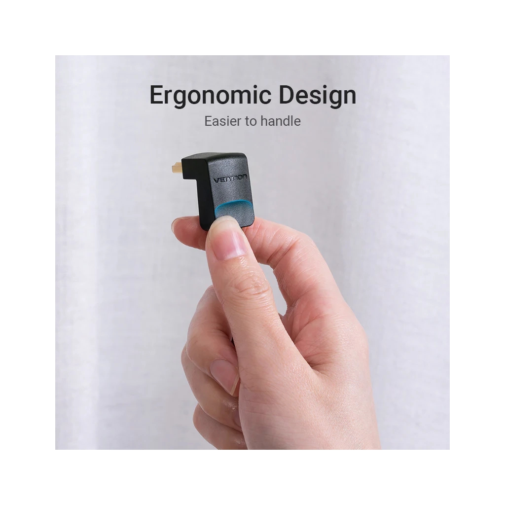 Кабель мультимедійний HDMI M to HDMI M 1.0m 90° corner black Vention (AAQBF) - изображение 9