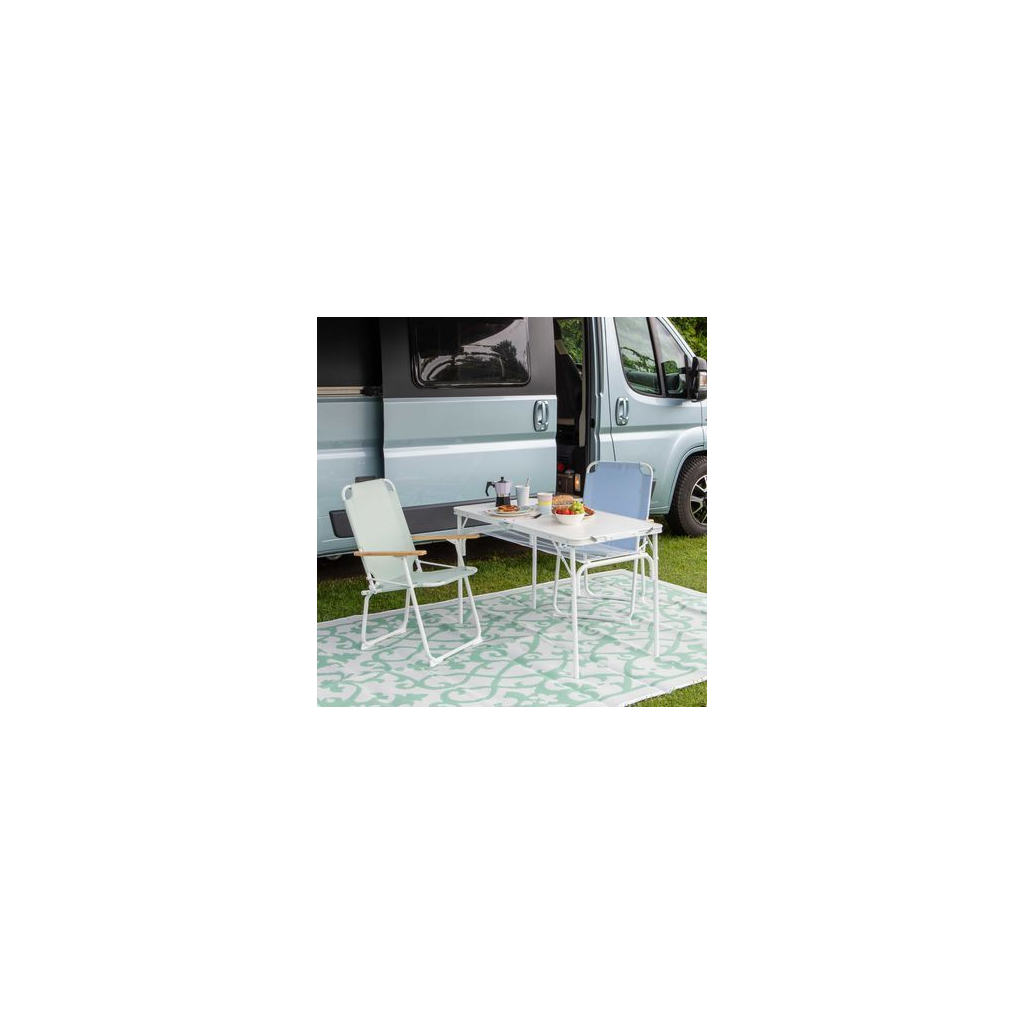 Туристичний стіл Bo-Camp Garland 90x60 cm Pastel Yvoire (1404241) (DAS303268) - зображення 9