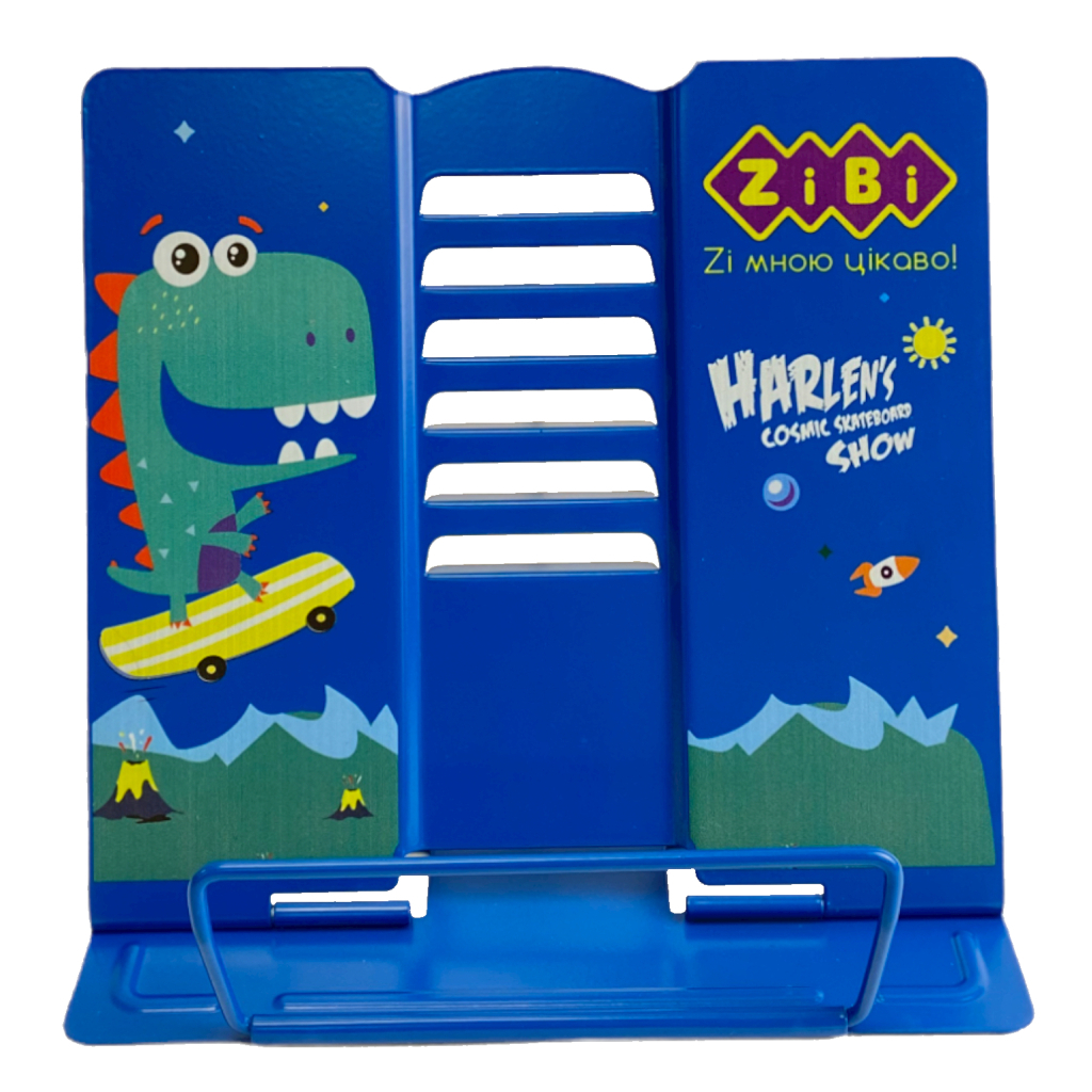 Підставка для книг ZiBi металева синя (ZB.3502-02) - зображення 2