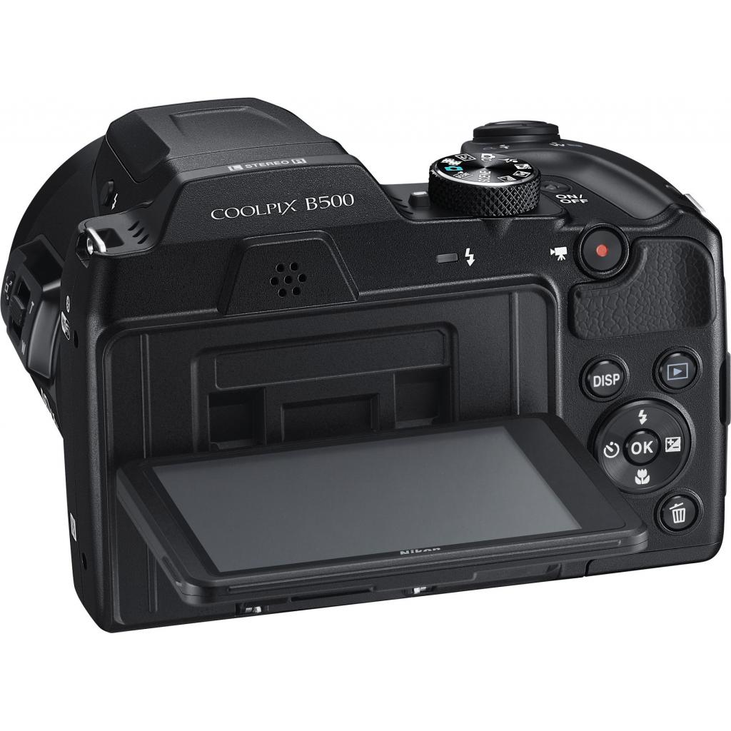 Цифровий фотоапарат Nikon Coolpix B500 Black (VNA951E1) - зображення 7