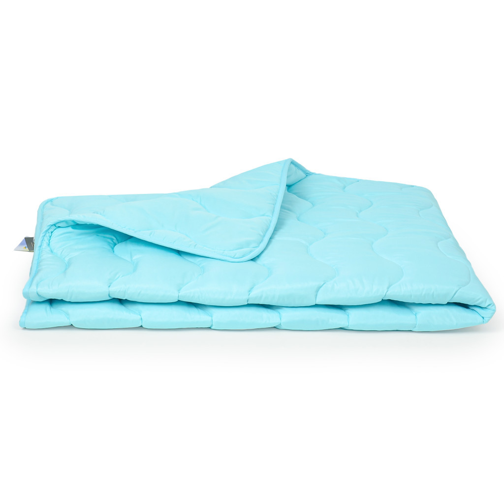Ковдра MirSon Набір Бавовняний №1706 Eco Light BLue Ковдра 220х240 + подуш (2200002656351) - зображення 9