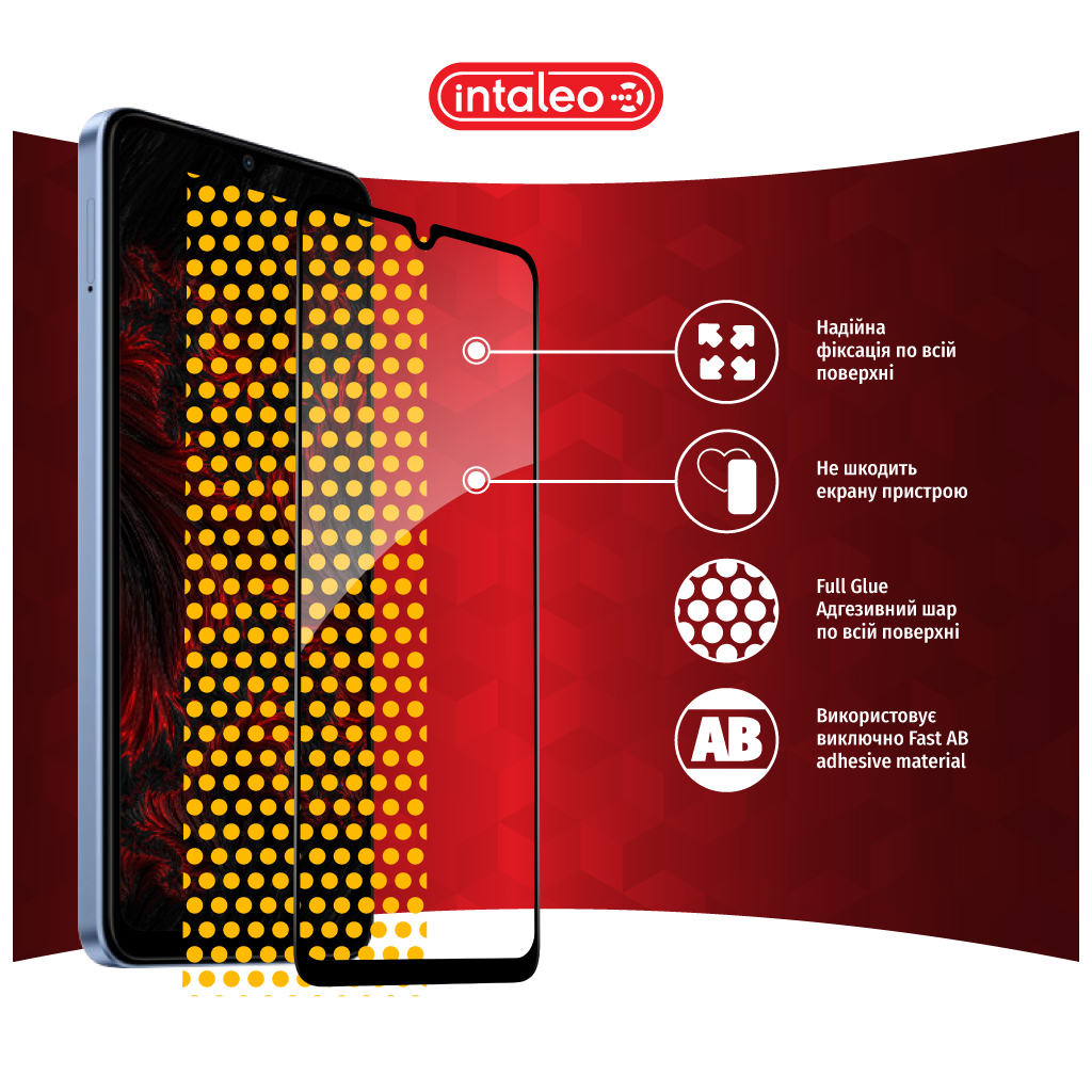 Скло захисне Intaleo Full Glue Xiaomi Redmi A3 Black (1283126591297) - зображення 7