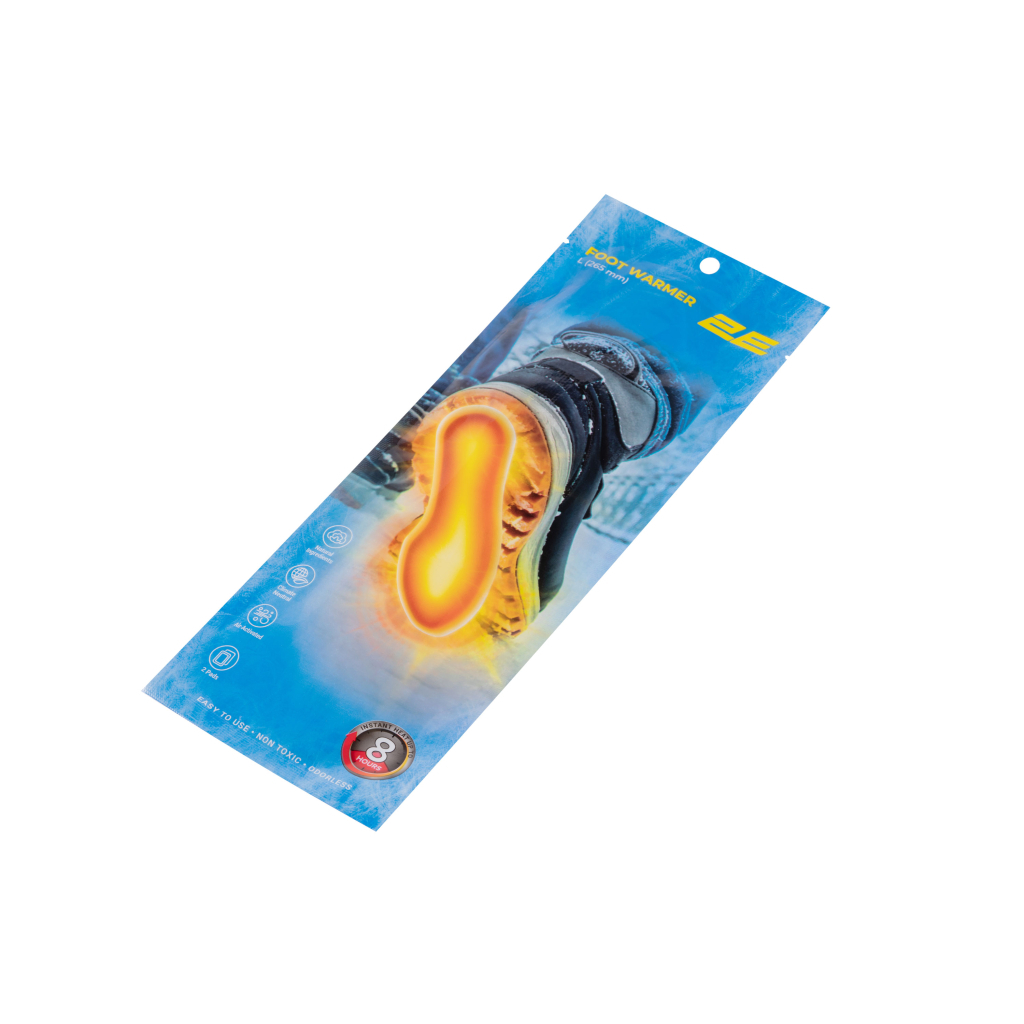 Хімічна грілка 2E для ніг розмір L (265 мм), до 8 годин - 20 пар (2E-NAFW8L-DB) - зображення 3