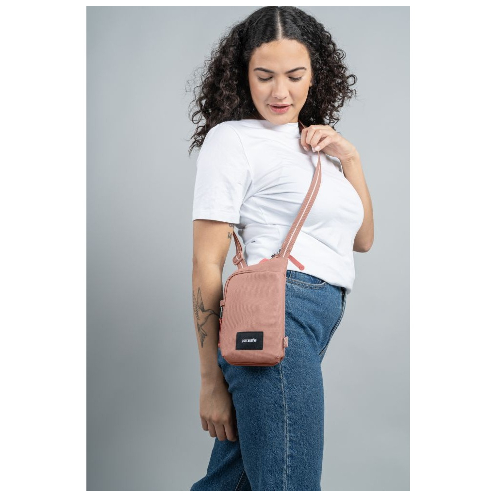 Сумка Pacsafe GO Tech Crossbody Рожева (35175340) - зображення 10