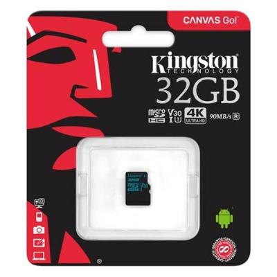 Карта пам'яті Kingston 32GB microSDHC class 10 UHS-I U3 Canvas Go (SDCG2/32GBSP) - зображення 3
