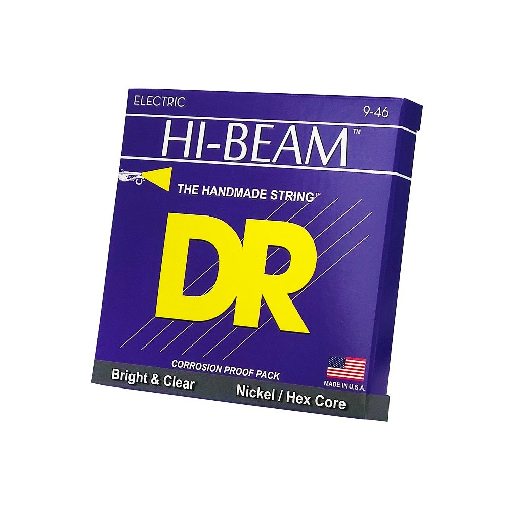 Струни для гітари DR Strings HI-BEAM Electric - Light Heavy (09-46) (LHR-9) - зображення 2