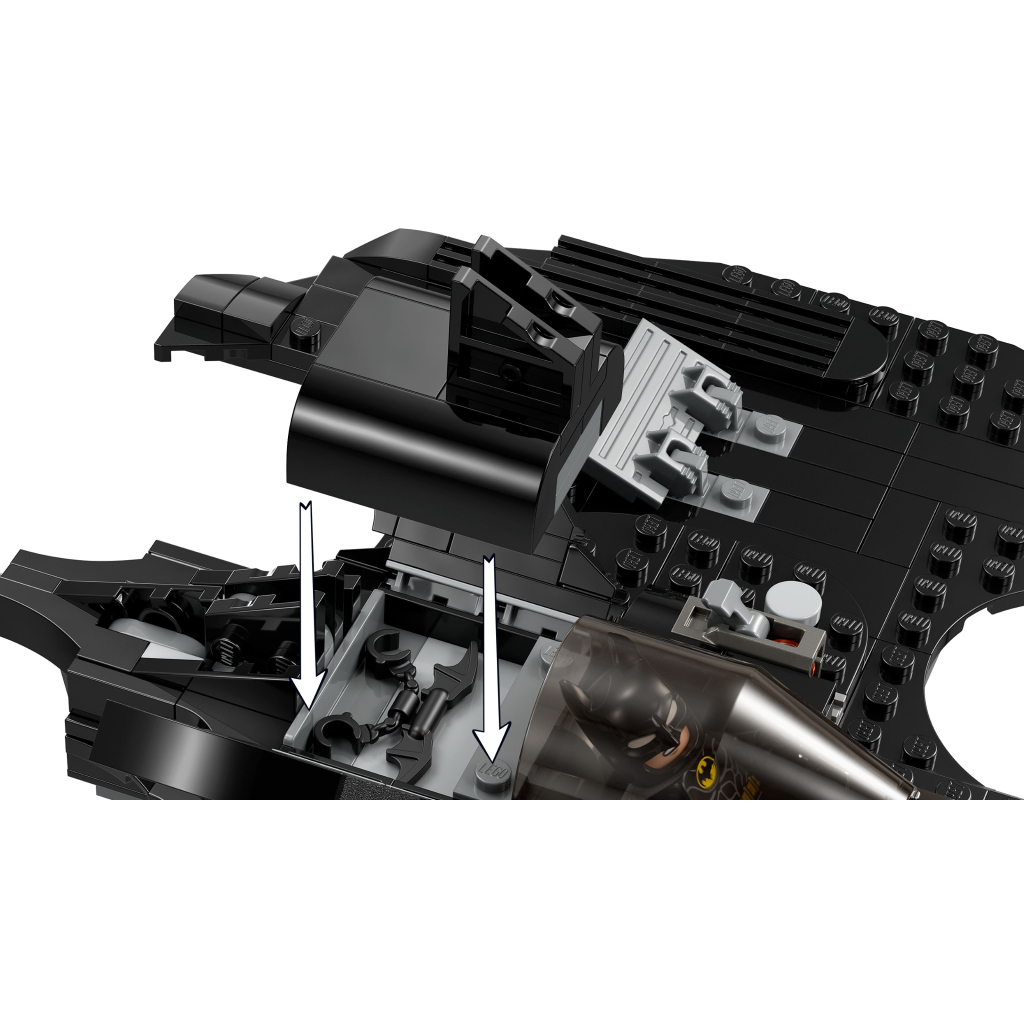 Конструктор LEGO DC Batman Бетмоліт: Бетмен проти Джокера 357 деталей (76265) - зображення 6