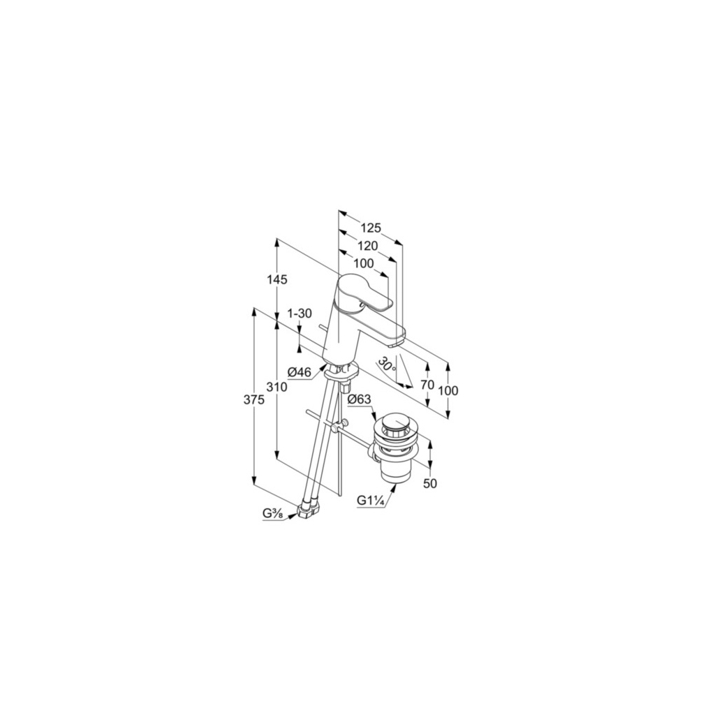Змішувач KLUDI PureEasy (373829165) - зображення 4