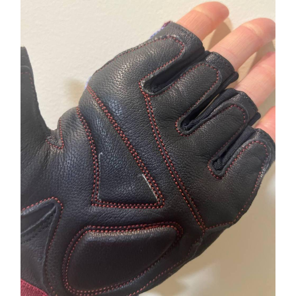 Рукавички для фітнесу MadMax MFG-911 Nine-eleven Black/perpito L (MFG-911-PEP_L) - зображення 7