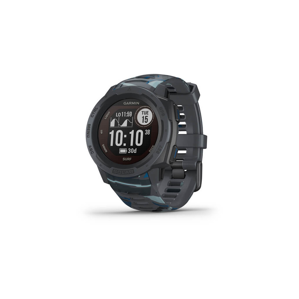 Смарт-годинник Garmin Instinct Solar, Surf Edition, Pipeline, GPS (010-02293-07) - зображення 1
