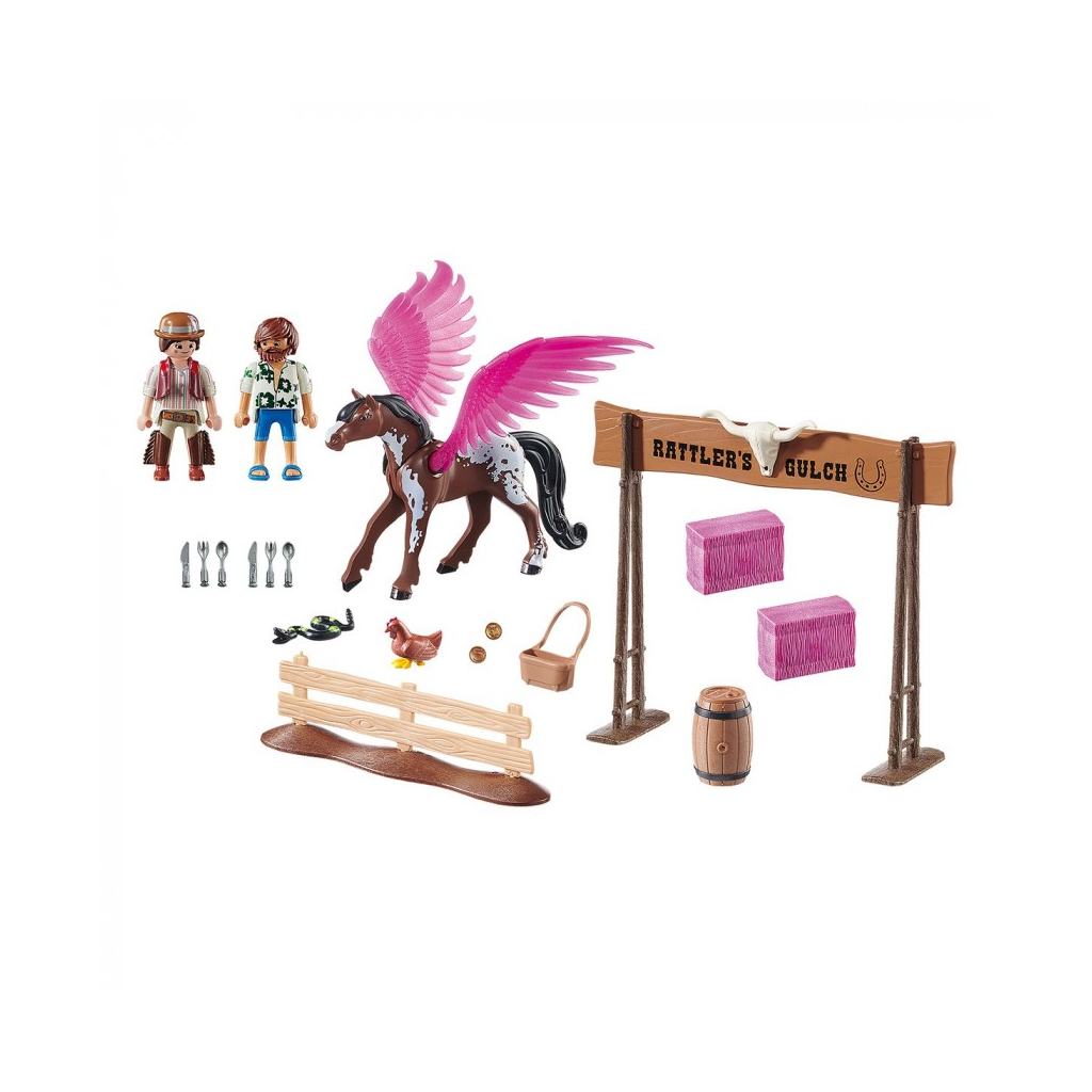 Конструктор Playmobil Марла і Дел з Пегасом (6335893) - зображення 2