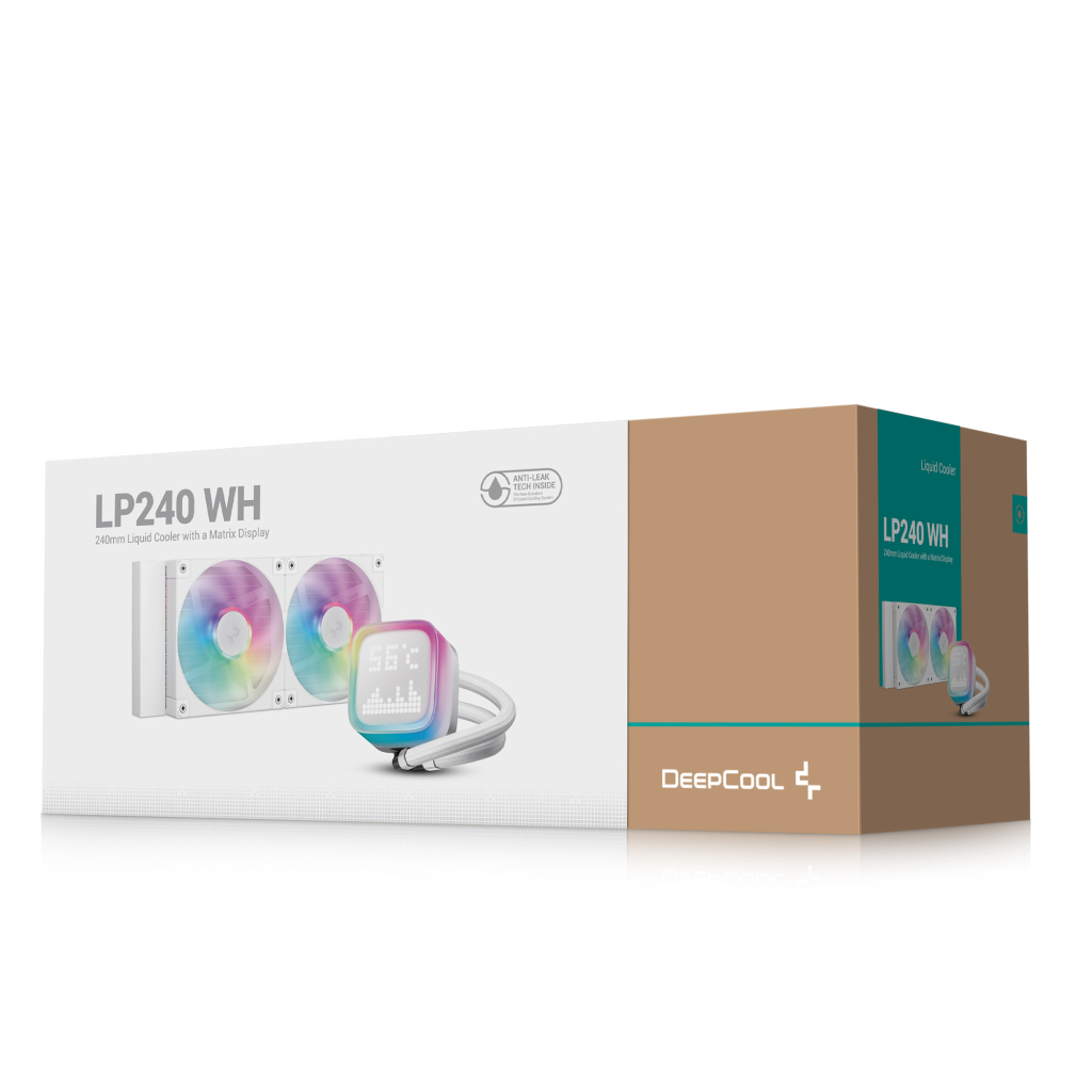 Система рідинного охолодження Deepcool LP240 ARGB White (R-LP240-WHMSMC-G-1) - зображення 7