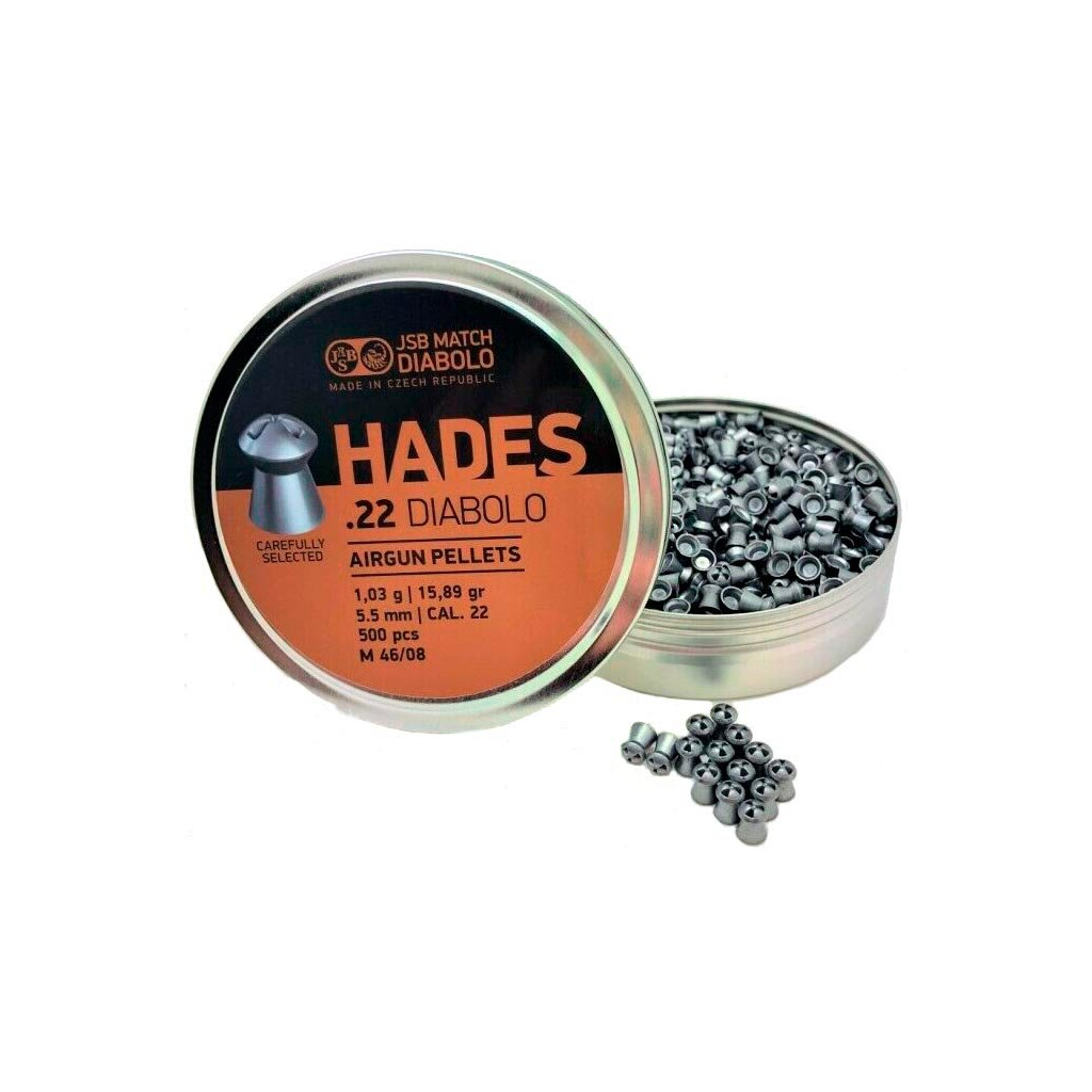 Пульки JSB Hades 5,5 мм 500 шт/уп (546290-500) - зображення 2