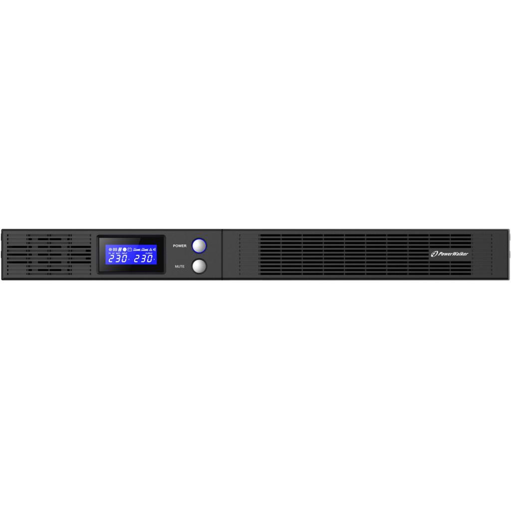 Пристрій безперебійного живлення PowerWalker VI 500 R1U (10121047) - зображення 2