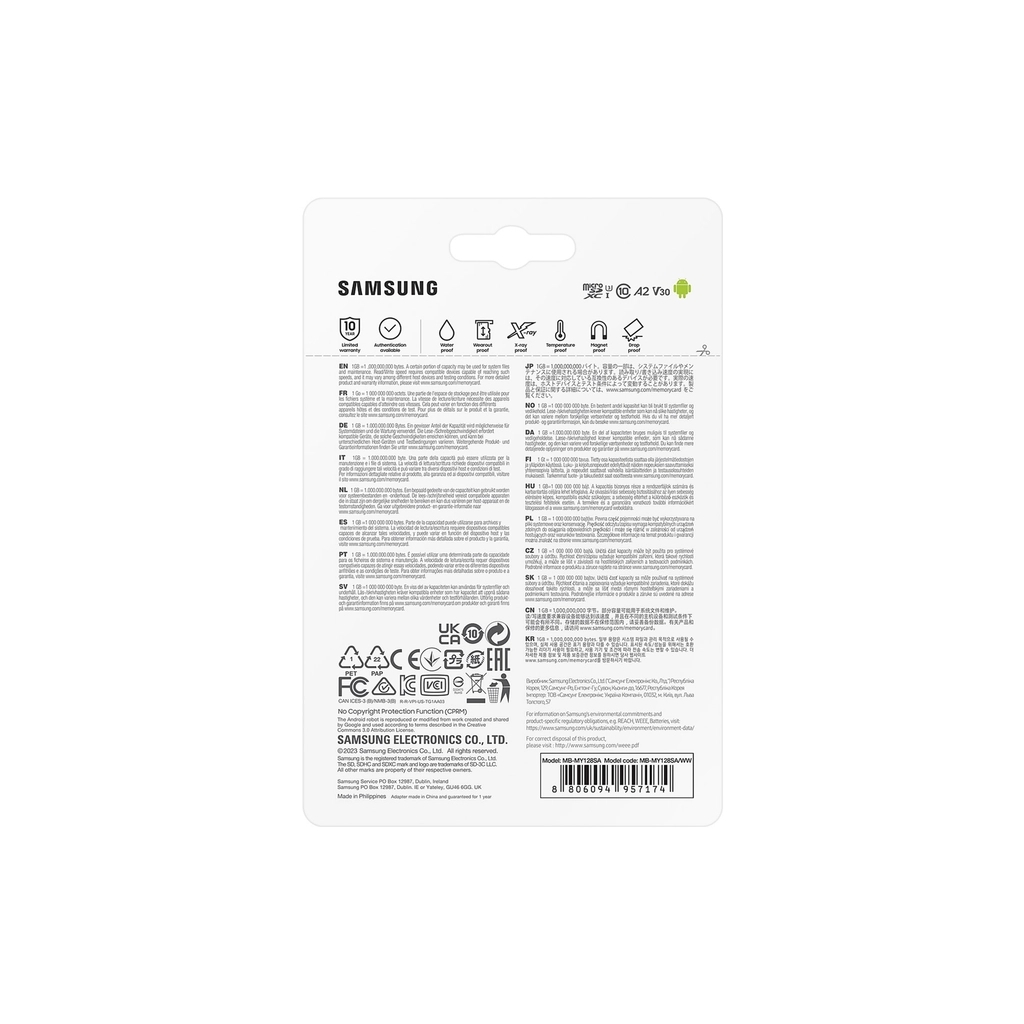 Карта пам'яті Samsung 256GB microSDXC class 10 UHS-I U3 V30 Pro Endurance (MB-MJ256KA/EU) - изображение 9