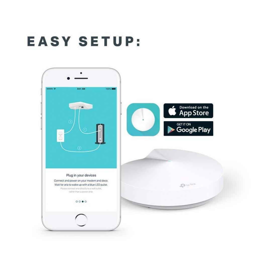 Точка доступу Wi-Fi TP-Link DECO-M5-3-PACK - зображення 8