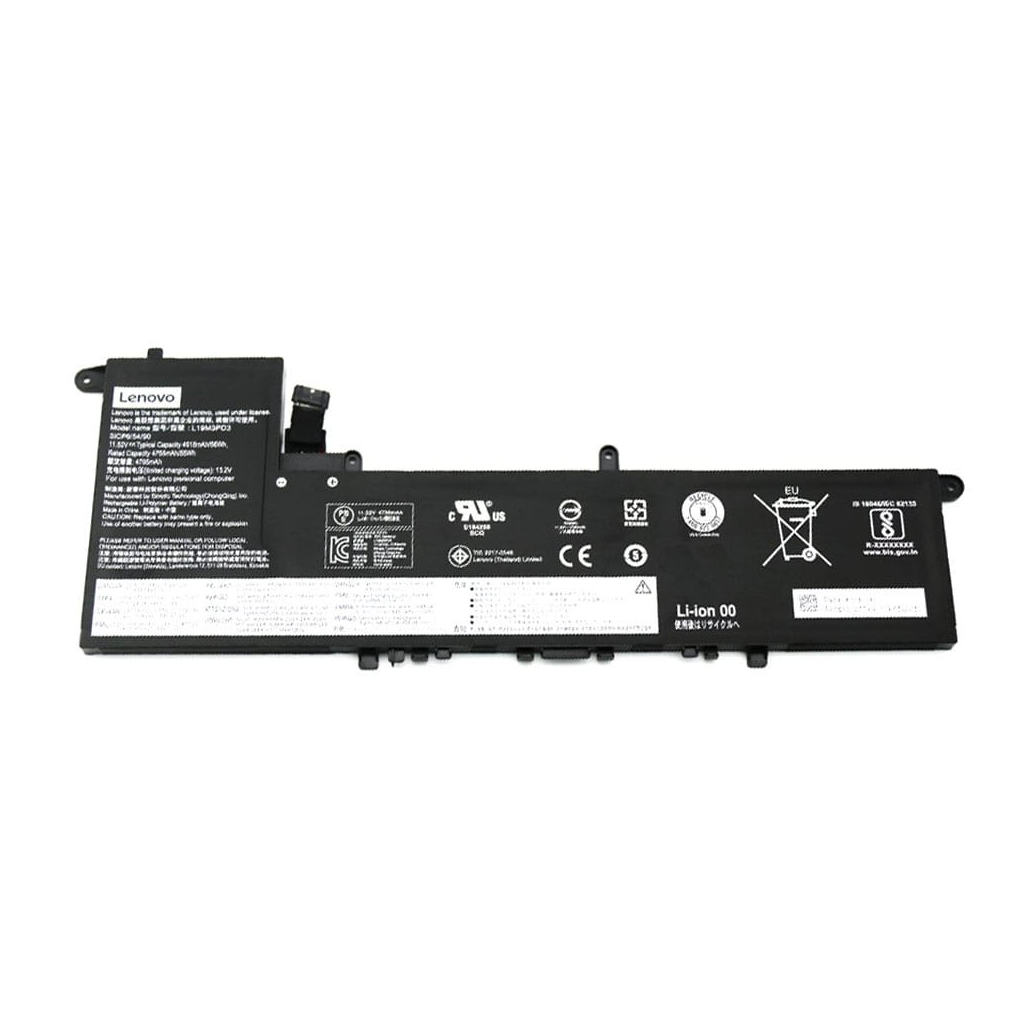 Акумулятор до ноутбука Lenovo IdeaPad S540-13 L19M3PD3, 4915mAh (56Wh), 3cell, 11.52V, Li-ion (A47972) - зображення 1