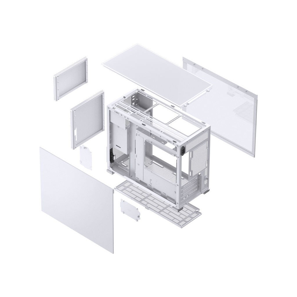 Корпус JONSBO D31 MESH White - зображення 12