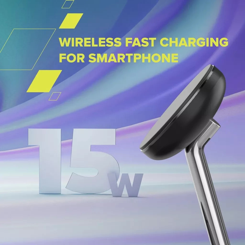 Зарядний пристрій Canyon wireless charger WCS-205 15W Qi2 2in1 w/o adapter White (CNS-WCS205WW/A) - изображение 10