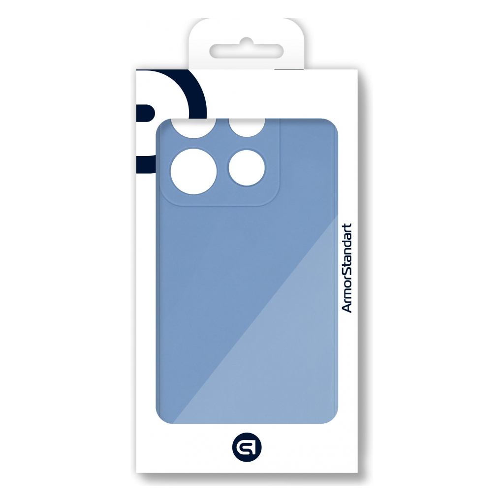Чохол до мобільного телефона Armorstandart Matte Slim Fit Infinix Smart 7 Camera cover Lignt Blue (ARM69079) - зображення 2
