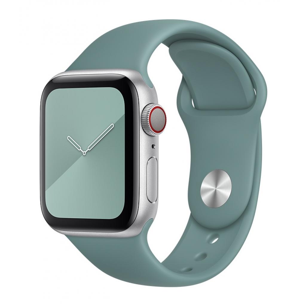 Ремінець до смарт-годинника Apple 44mm Sport Band - Regular Cactus (MXNX2ZM/A) - зображення 2