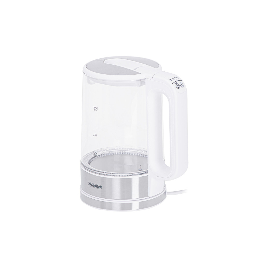 Електрочайник Mesko MS 1301 white - зображення 3